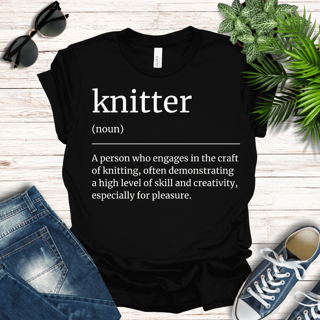 Knitter Definition Tee