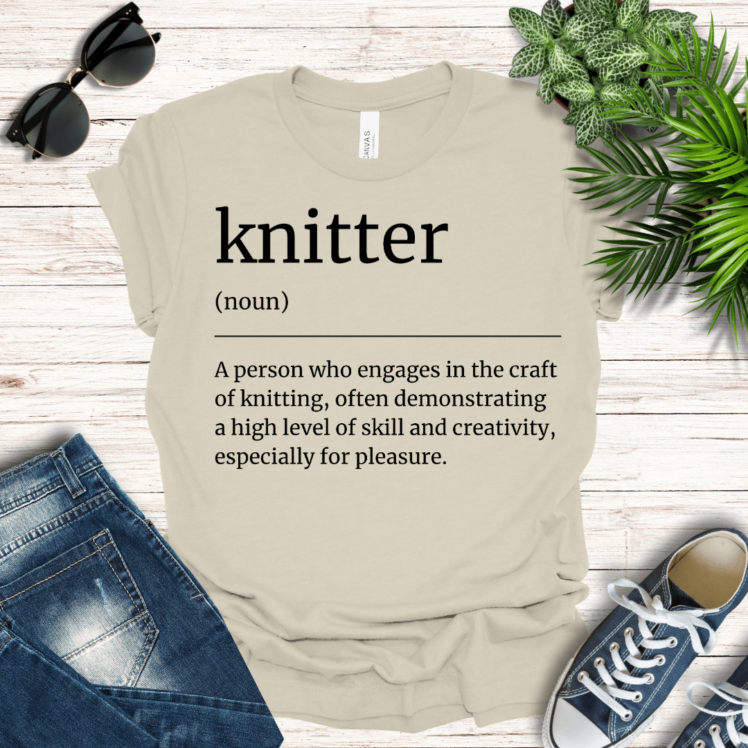 Knitter Definition Tee