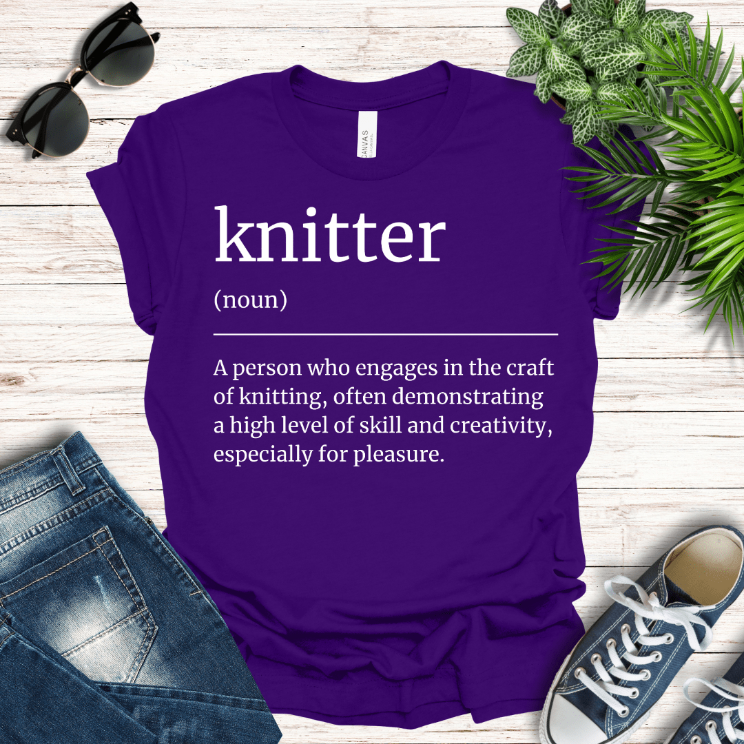 Knitter Definition Tee