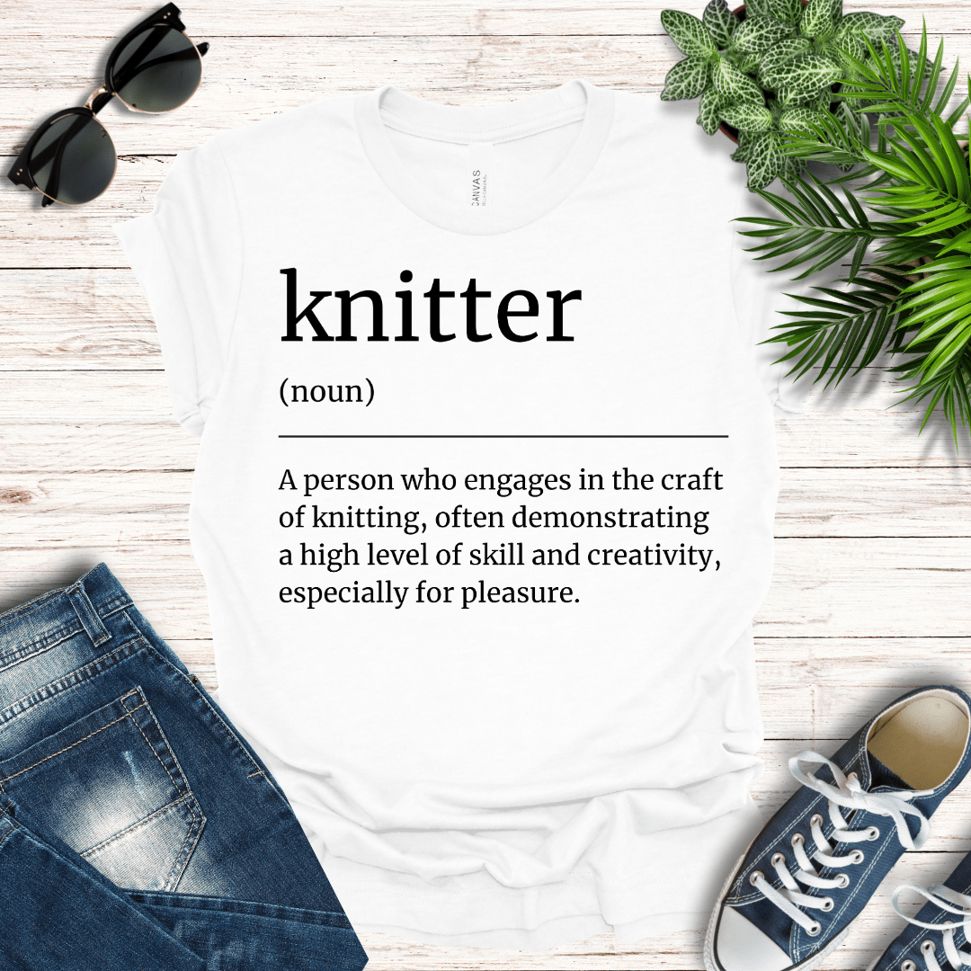 Knitter Definition Tee