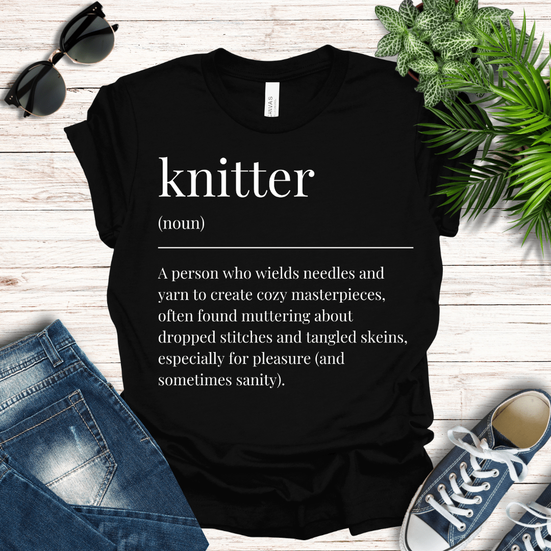 Funny Knitter Definition Tee