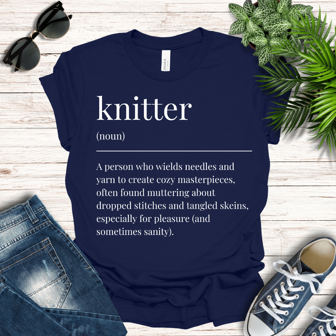 Funny Knitter Definition Tee