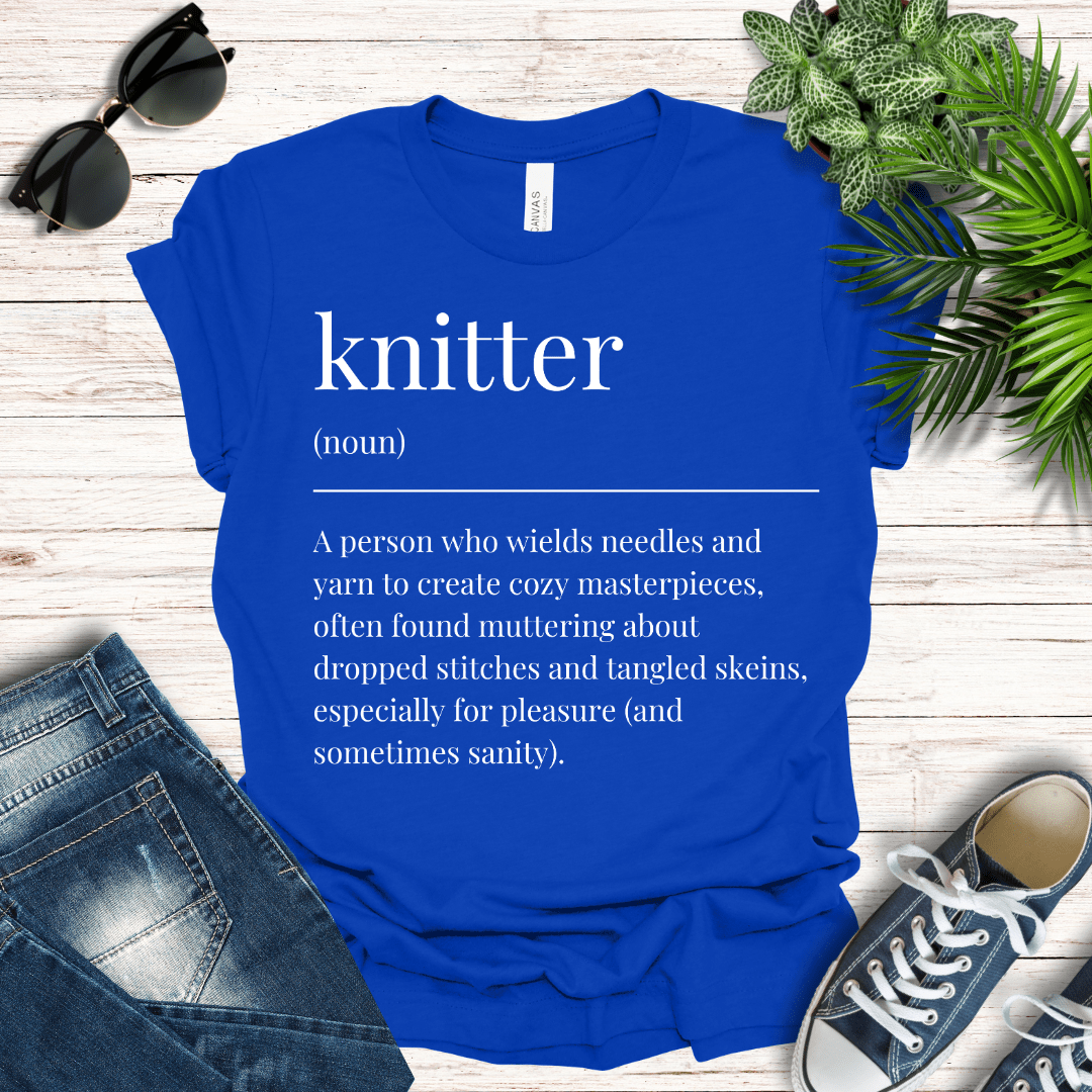 Funny Knitter Definition Tee