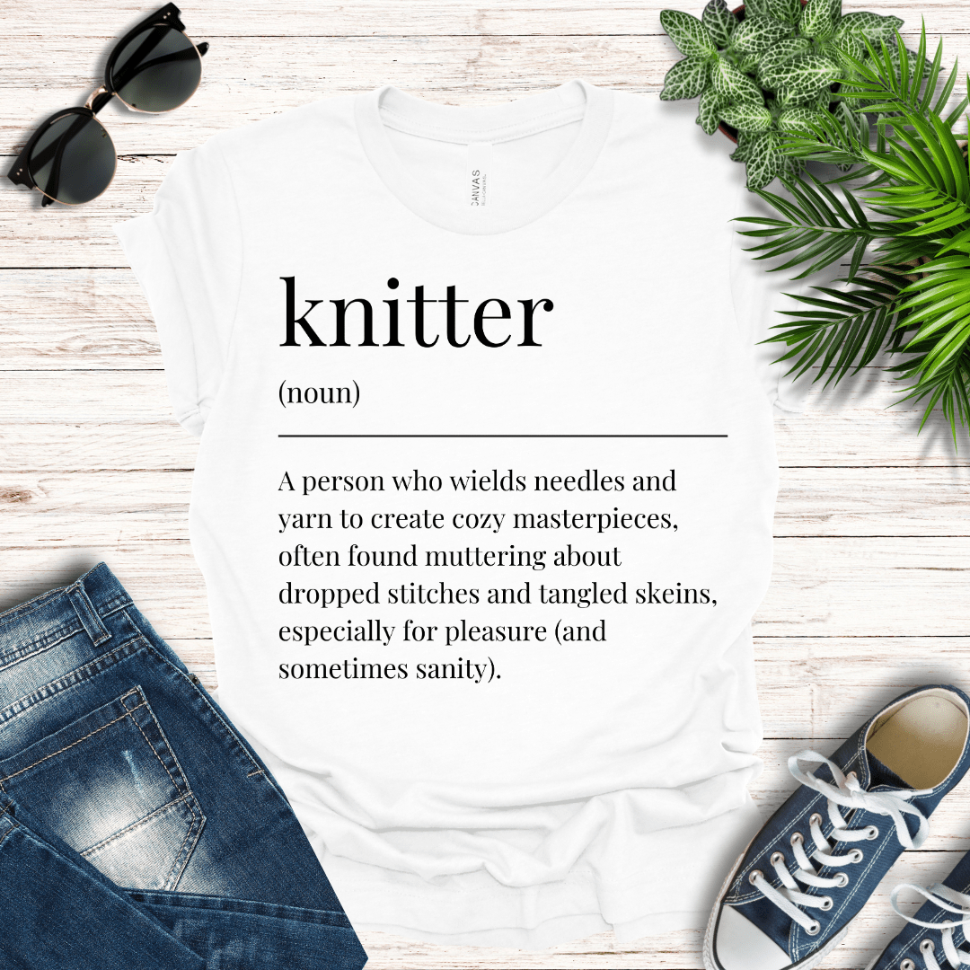 Funny Knitter Definition Tee