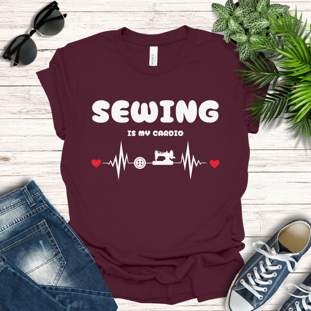 Sewing is my Cardio Tee