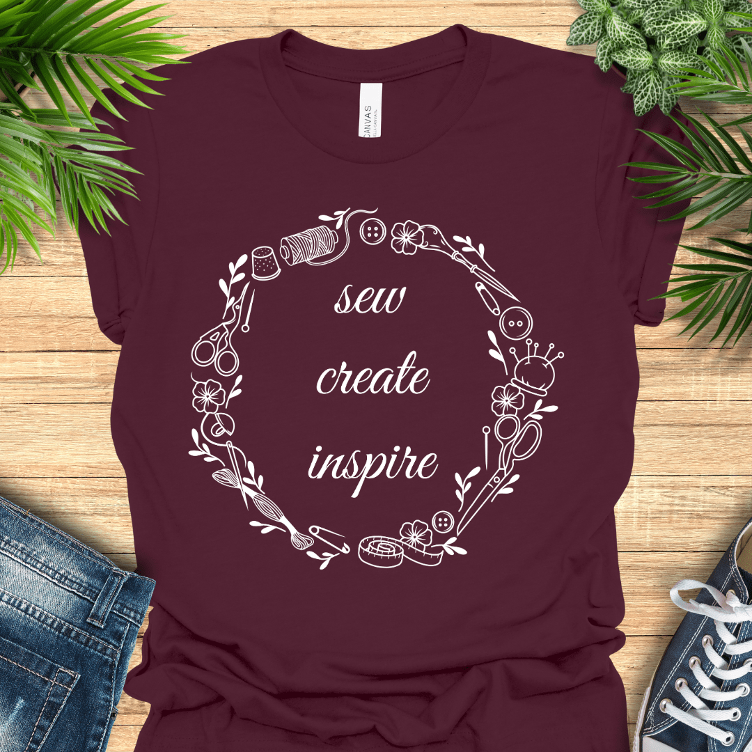Sew, Create, Inspire T-Shirt