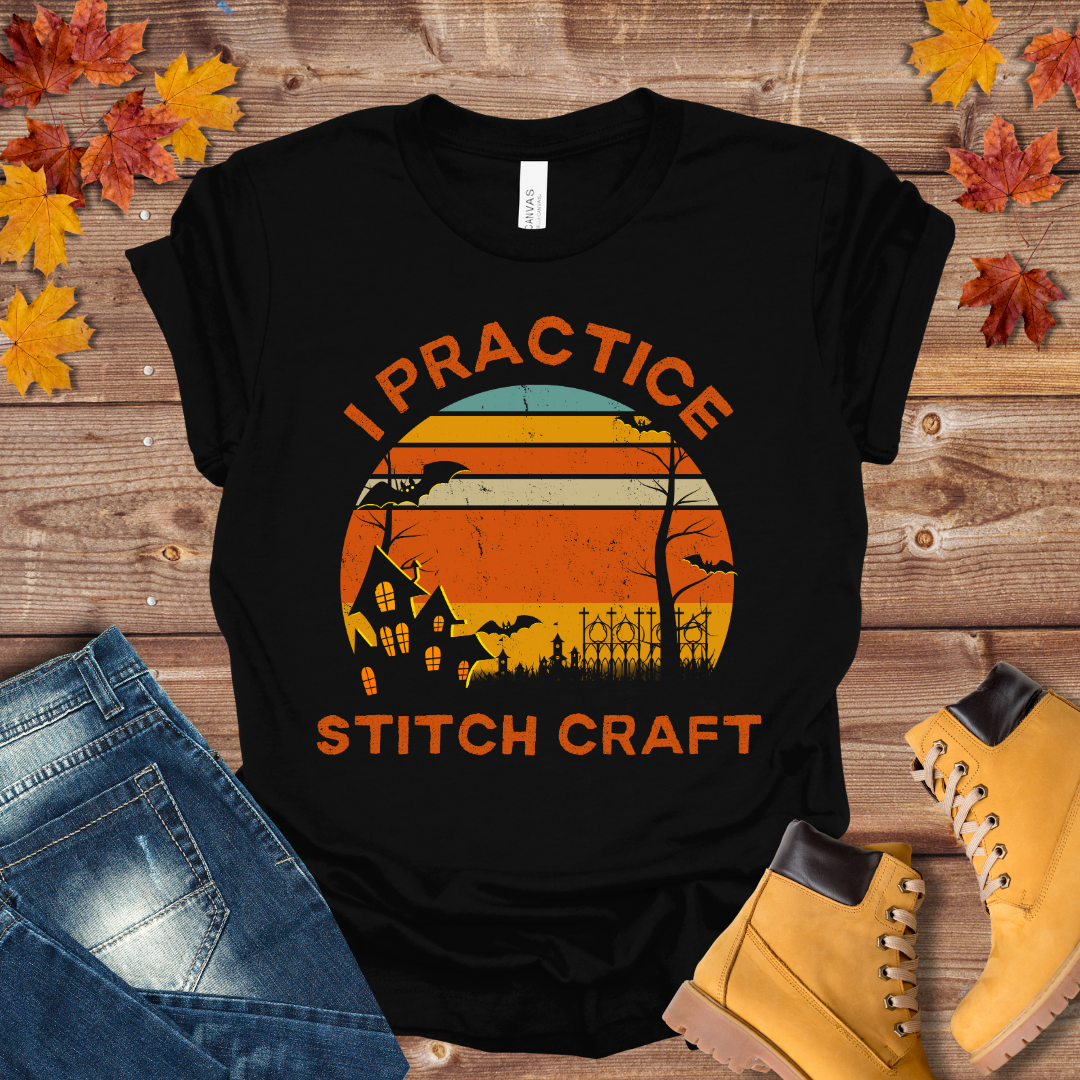 I Practice Stitch Craft Tee