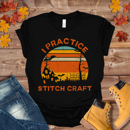 I Practice Stitch Craft Tee