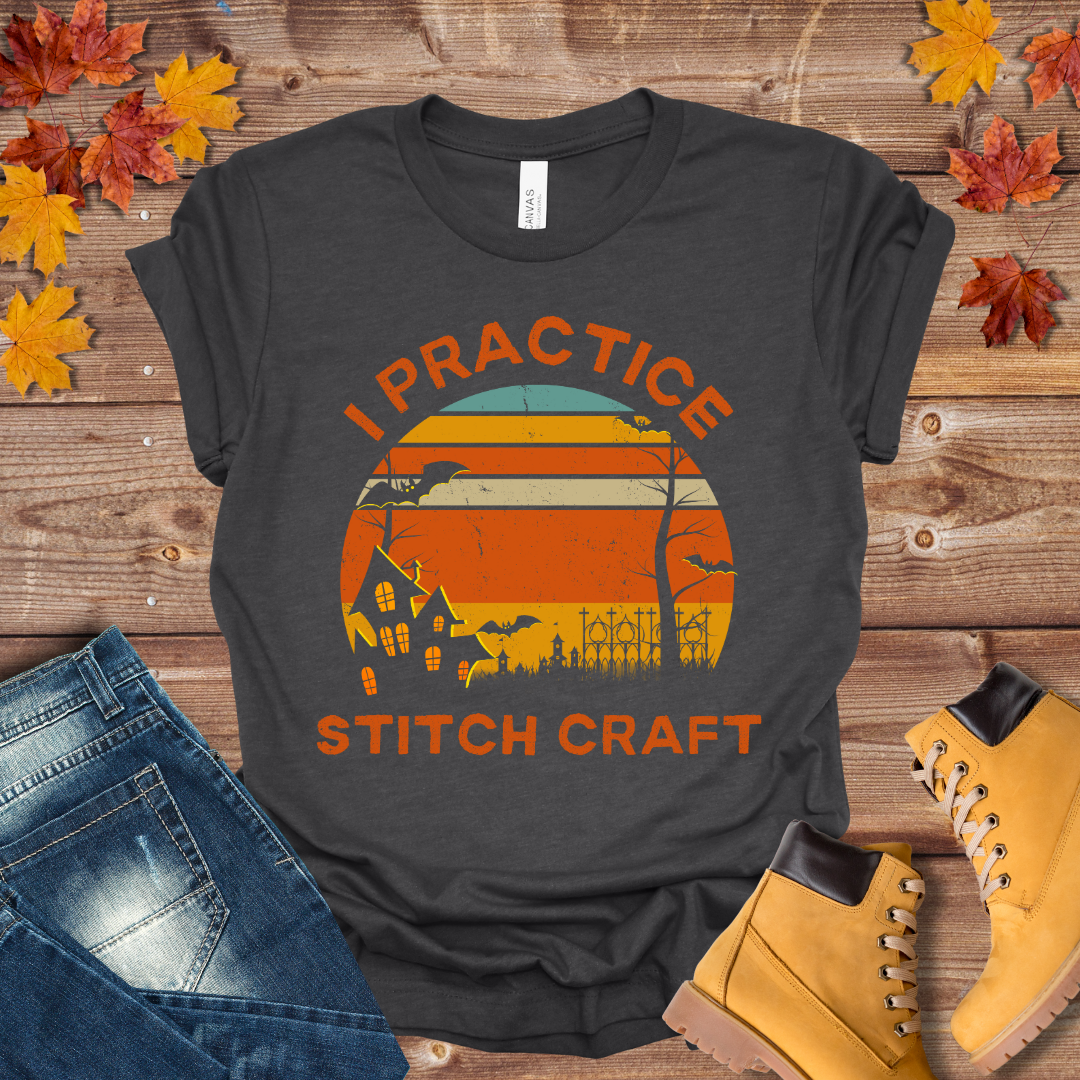 I Practice Stitch Craft Tee